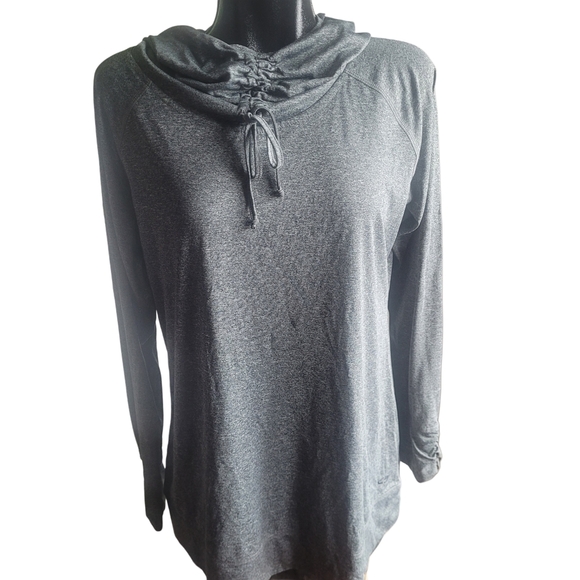 Champion Grey Long Sleeve Hooded Top XXL - Picture 1 of 7